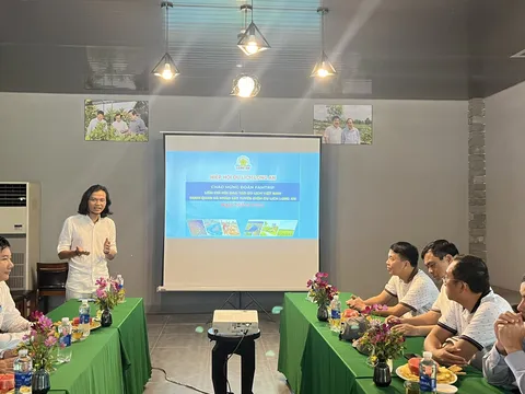 Liên chi hội Đào tạo Du lịch Việt Nam tham quan và khảo sát tuyến điểm du lịch tại Long An