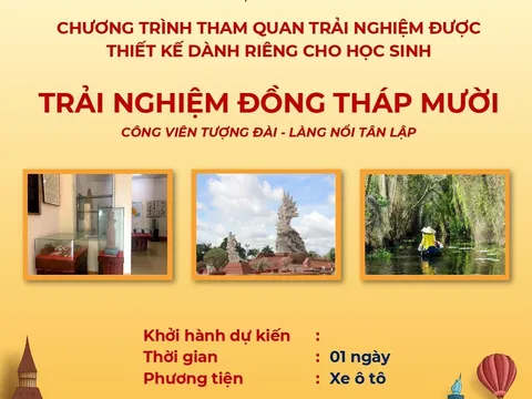 Tour du lịch Trải nghiệm Đồng Tháp Mười