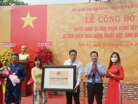 Đình Bình Lập được xếp hạng Di tích Kiến trúc nghệ thuật cấp tỉnh